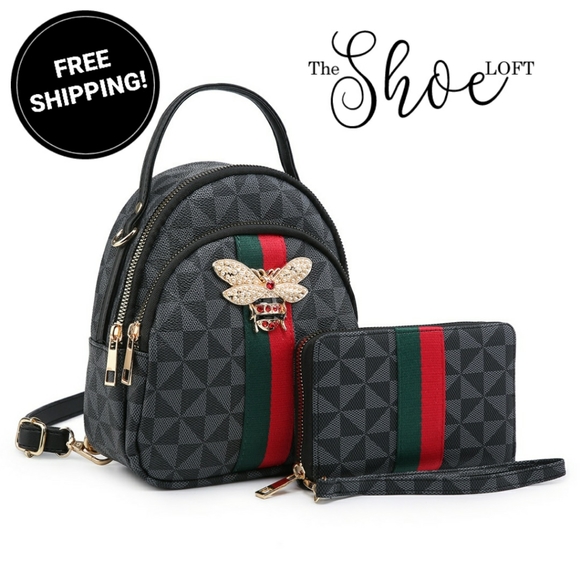 Calin Collection Accessories Mini Queen Bee Backpack Set Poshmark